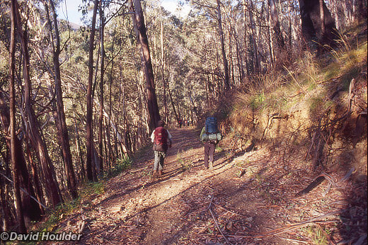 Approaching the final campsite