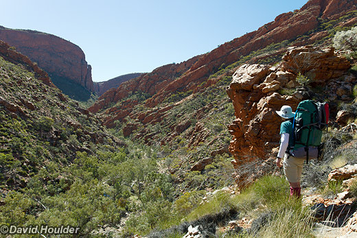 Avoiding the flooded bit of Hugh Gorge
