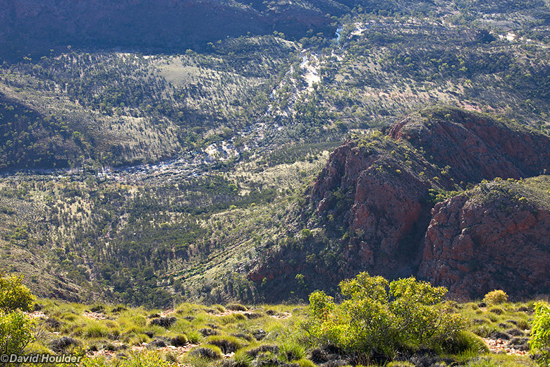 Stuart's Pass from Brinkley Bluff