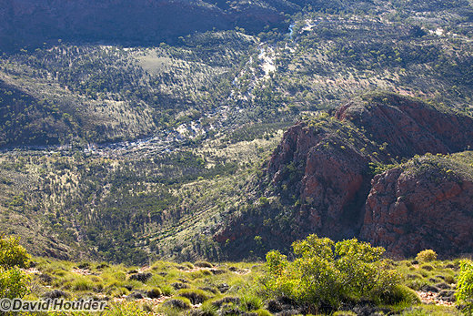 Stuart's Pass from Brinkley Bluff