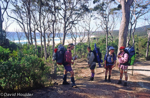 Leaving Newtons Beach Nadgee Nature Reserve (Click for larger image) Leaving Newtons Beach Nadgee Nature Reserve