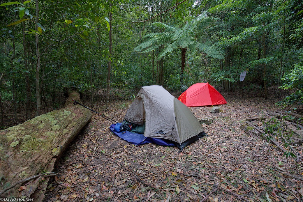 Campsite in Hollands Gorge