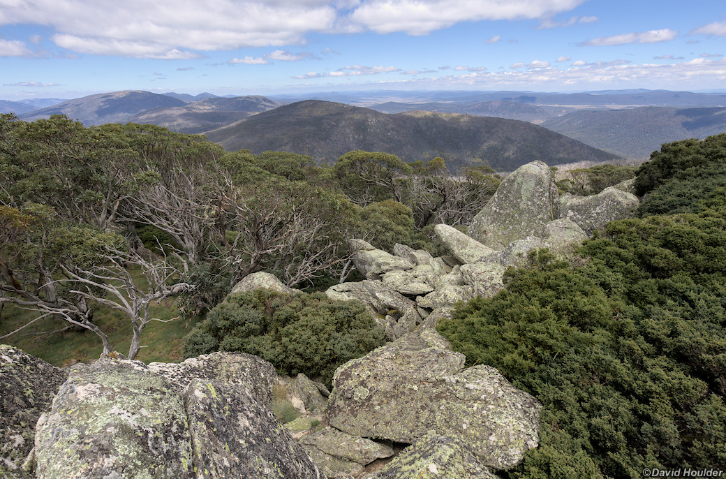 Looking south-west from Mt Gingera