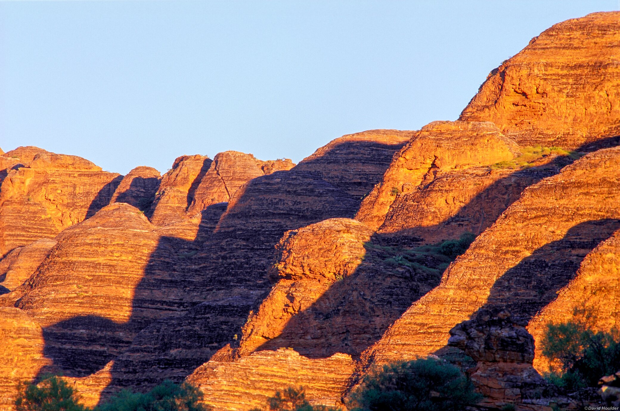 Sunrise on domes