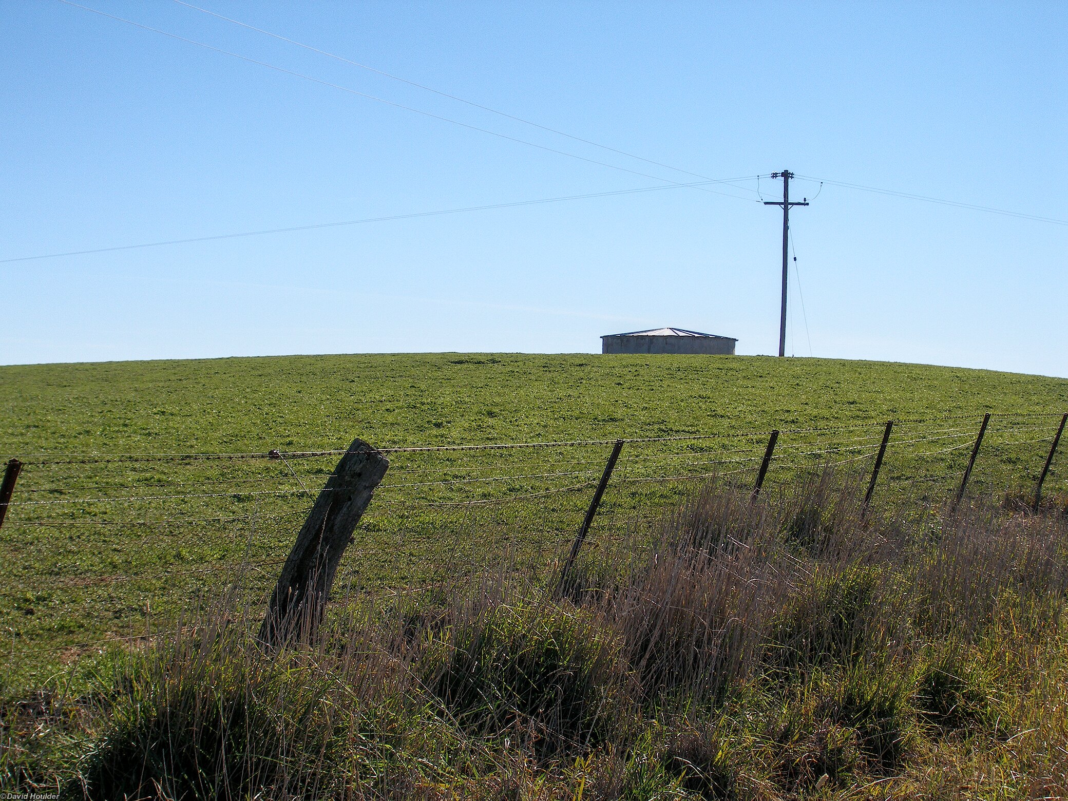 Tank on the hill