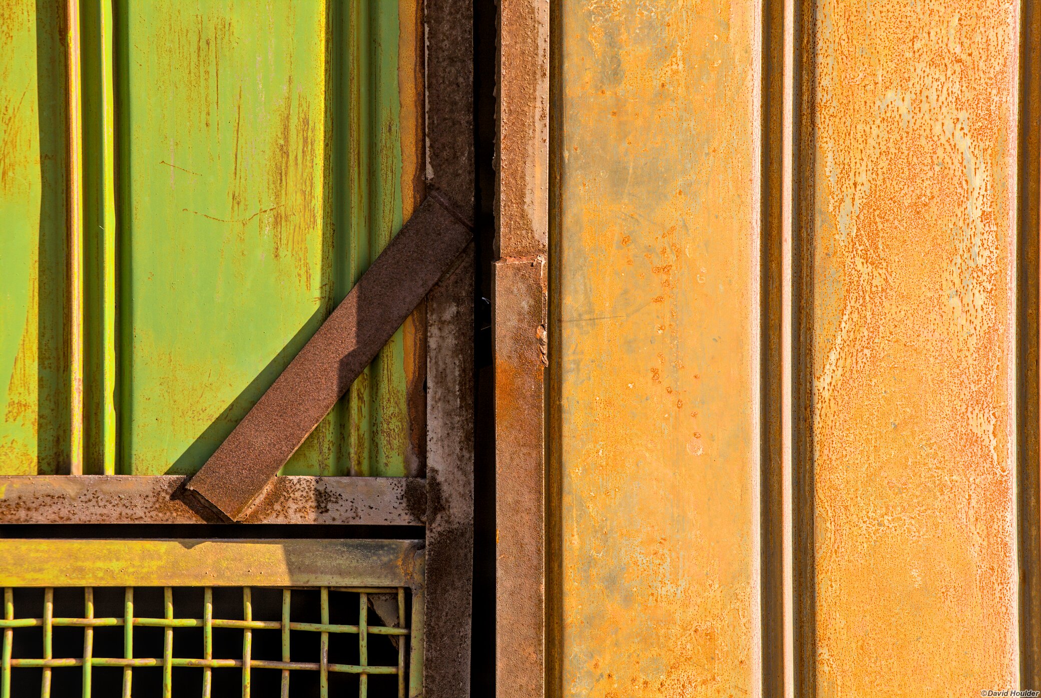 Wittenoom shed door