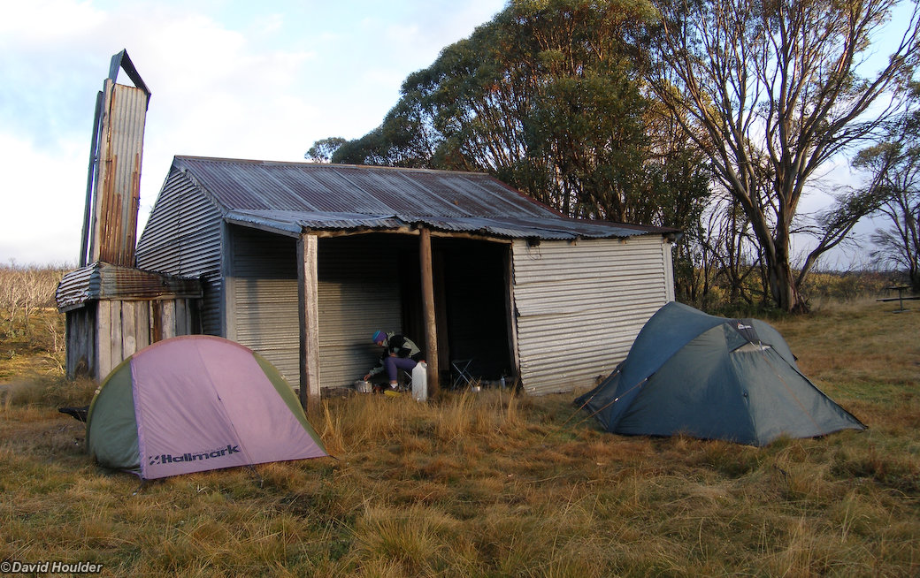 Camping at Bradley's Hut