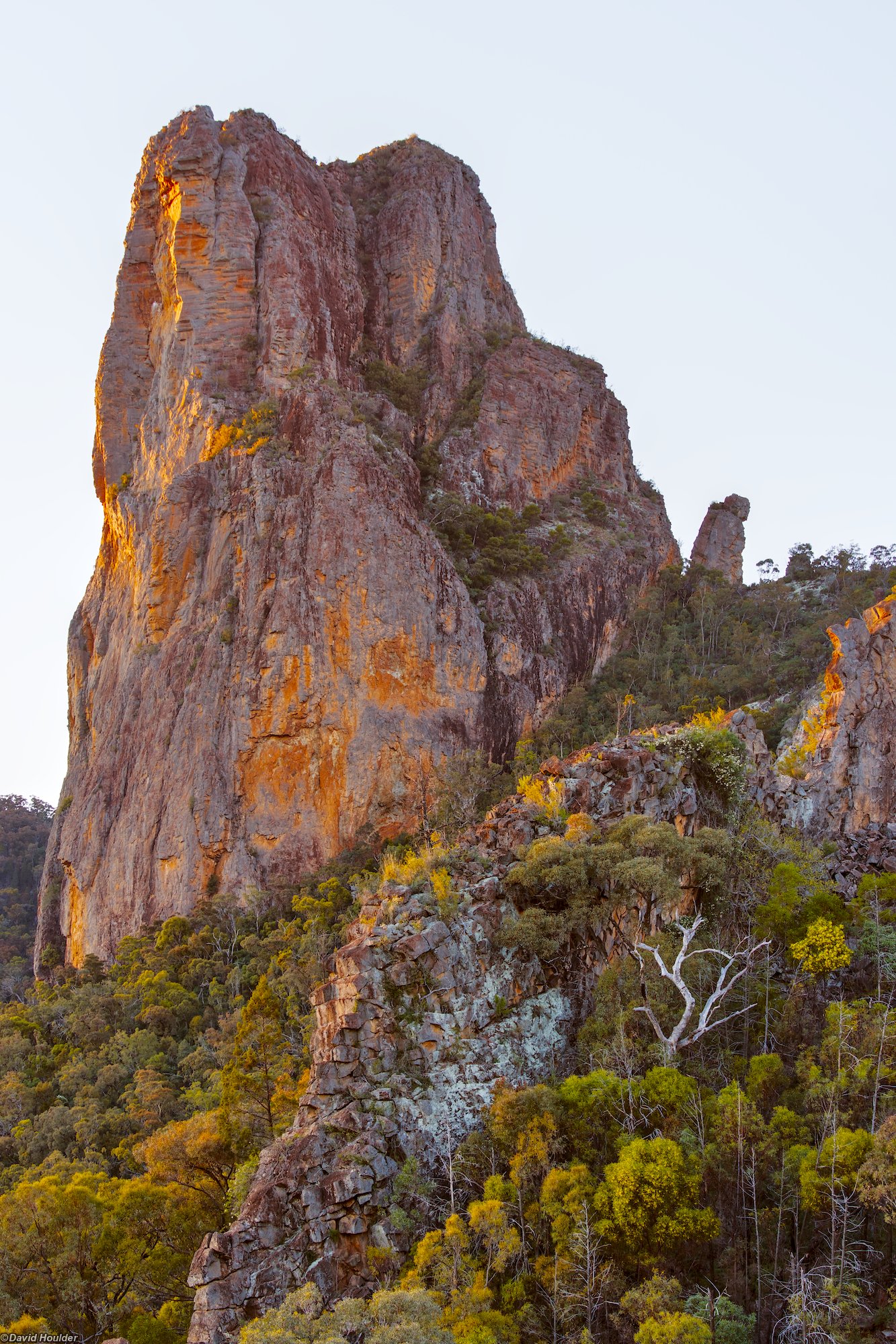 Belougery Spire at dawn
