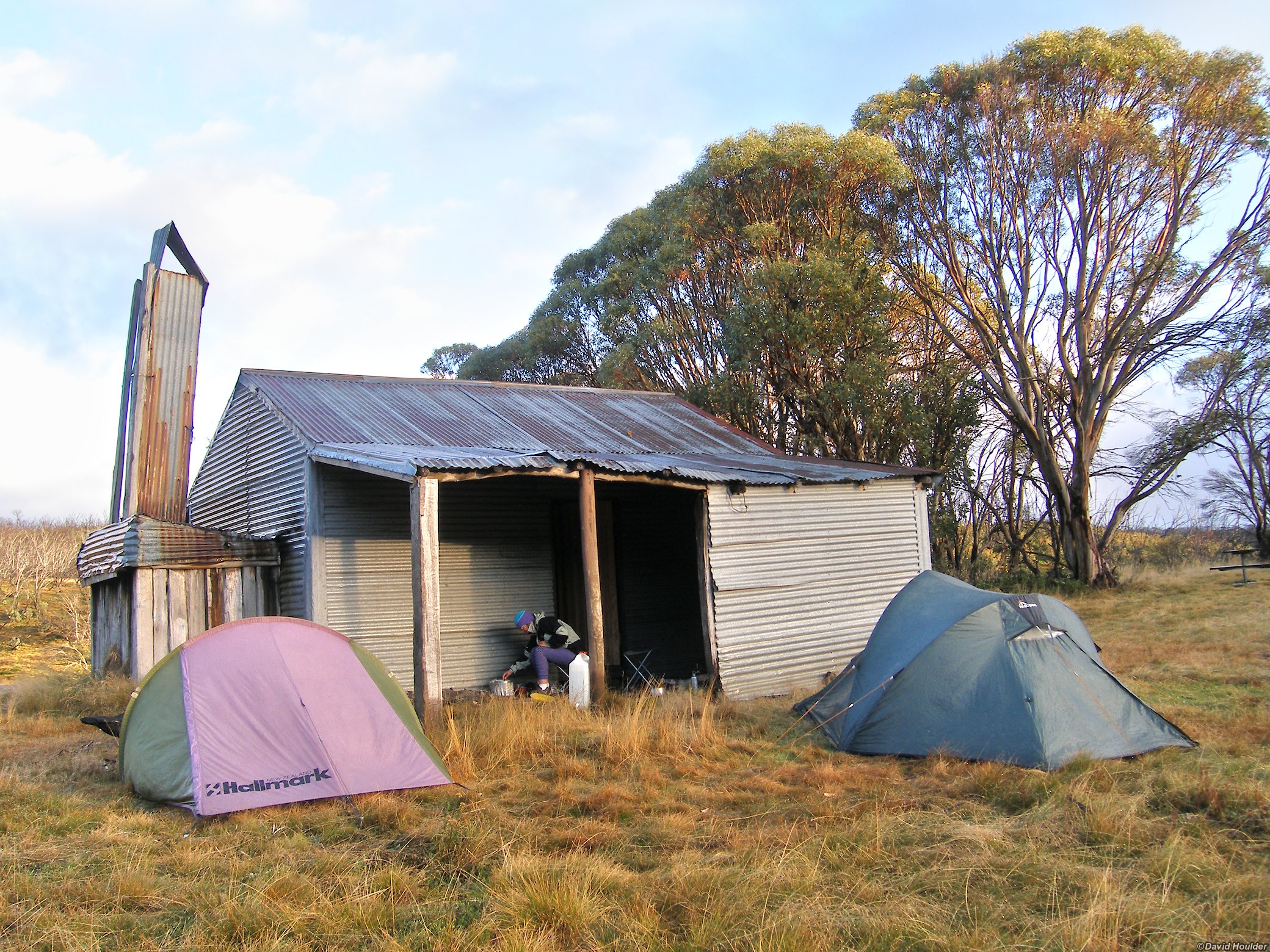 Camping at Bradley's Hut