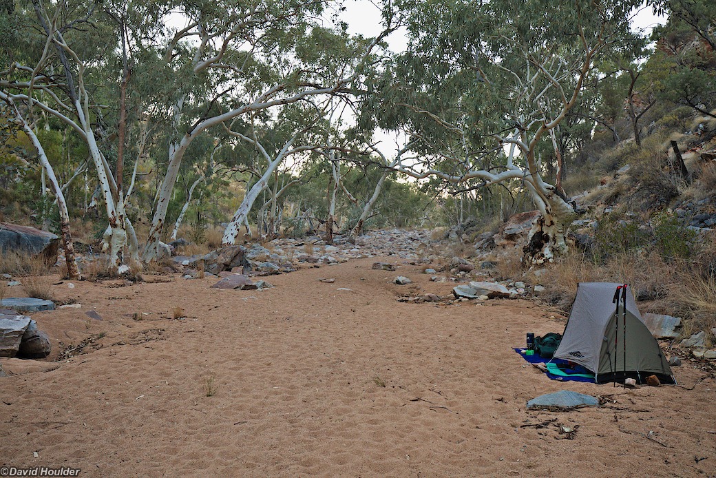 Camping at Rocky Bar Gap