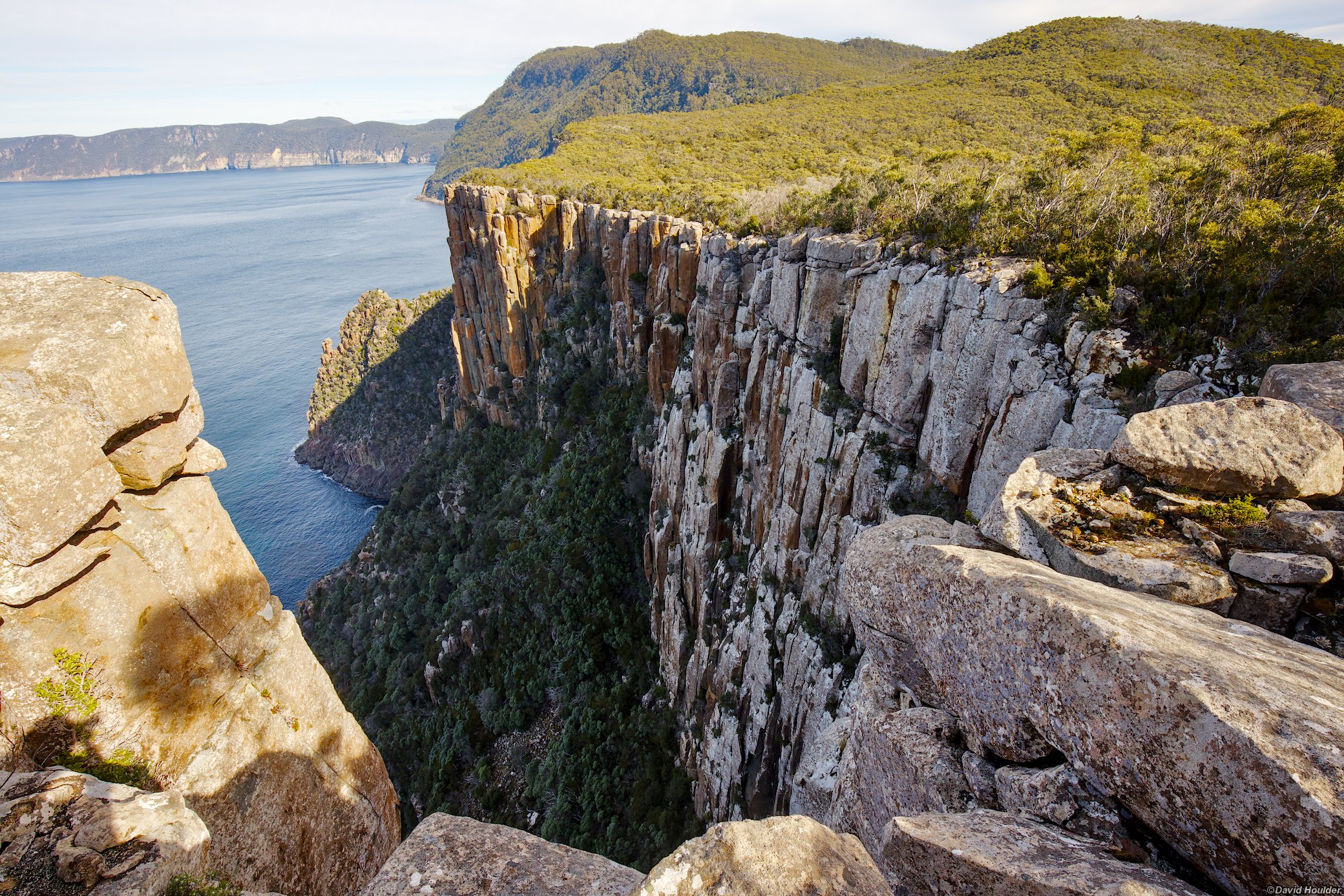 Dolerite cliffs