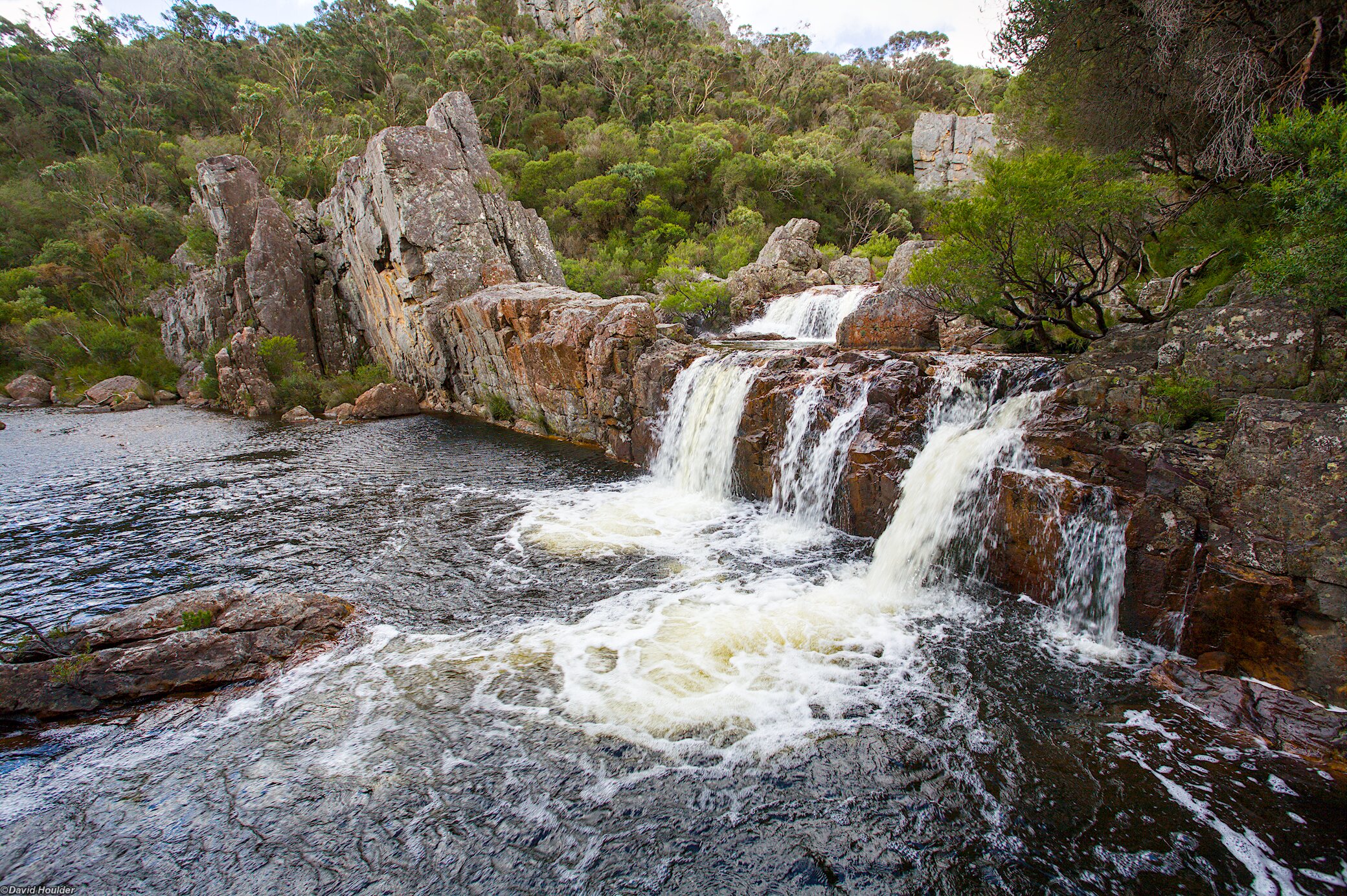 Corang River waterfall