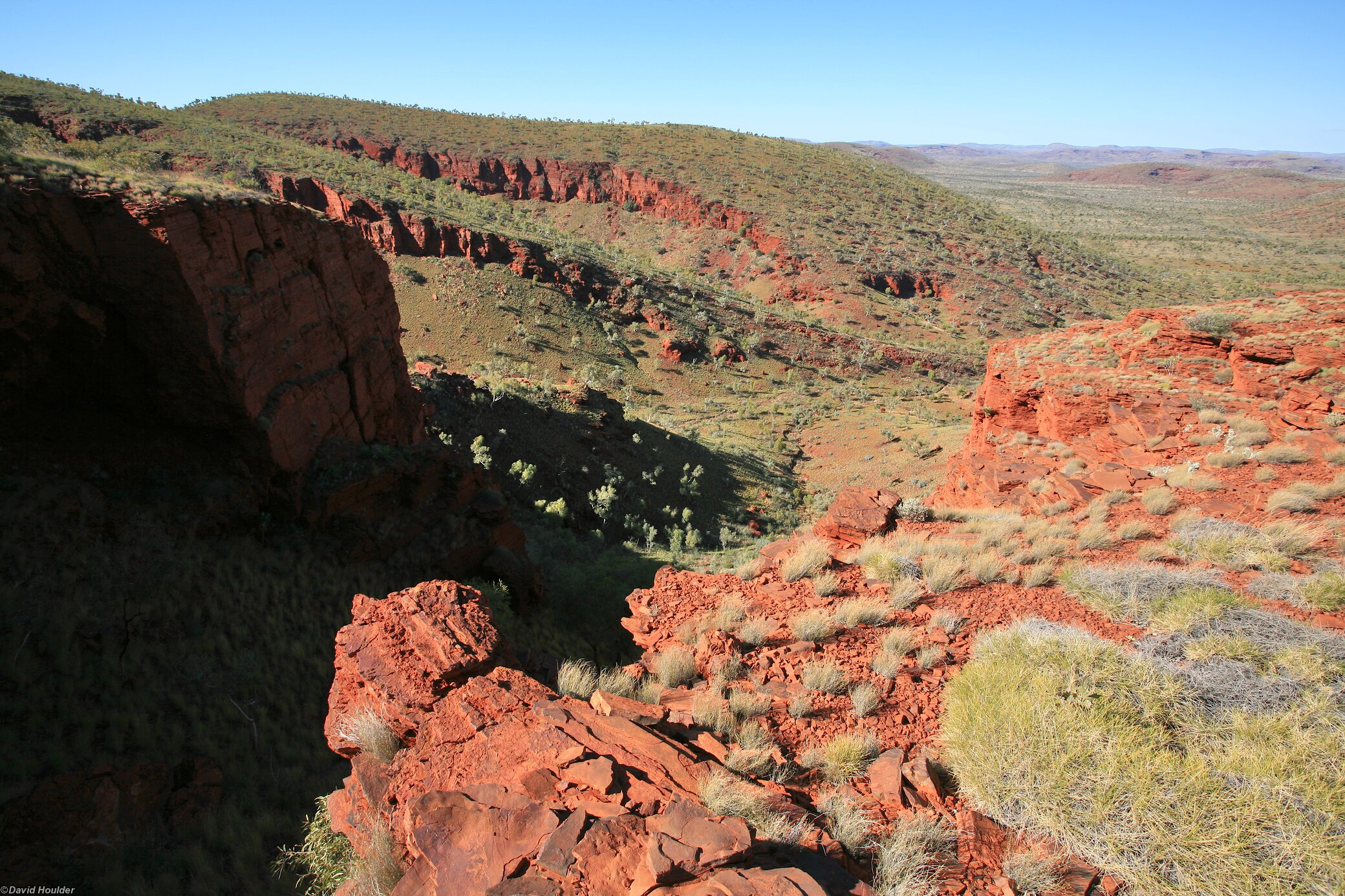 View from the ridge