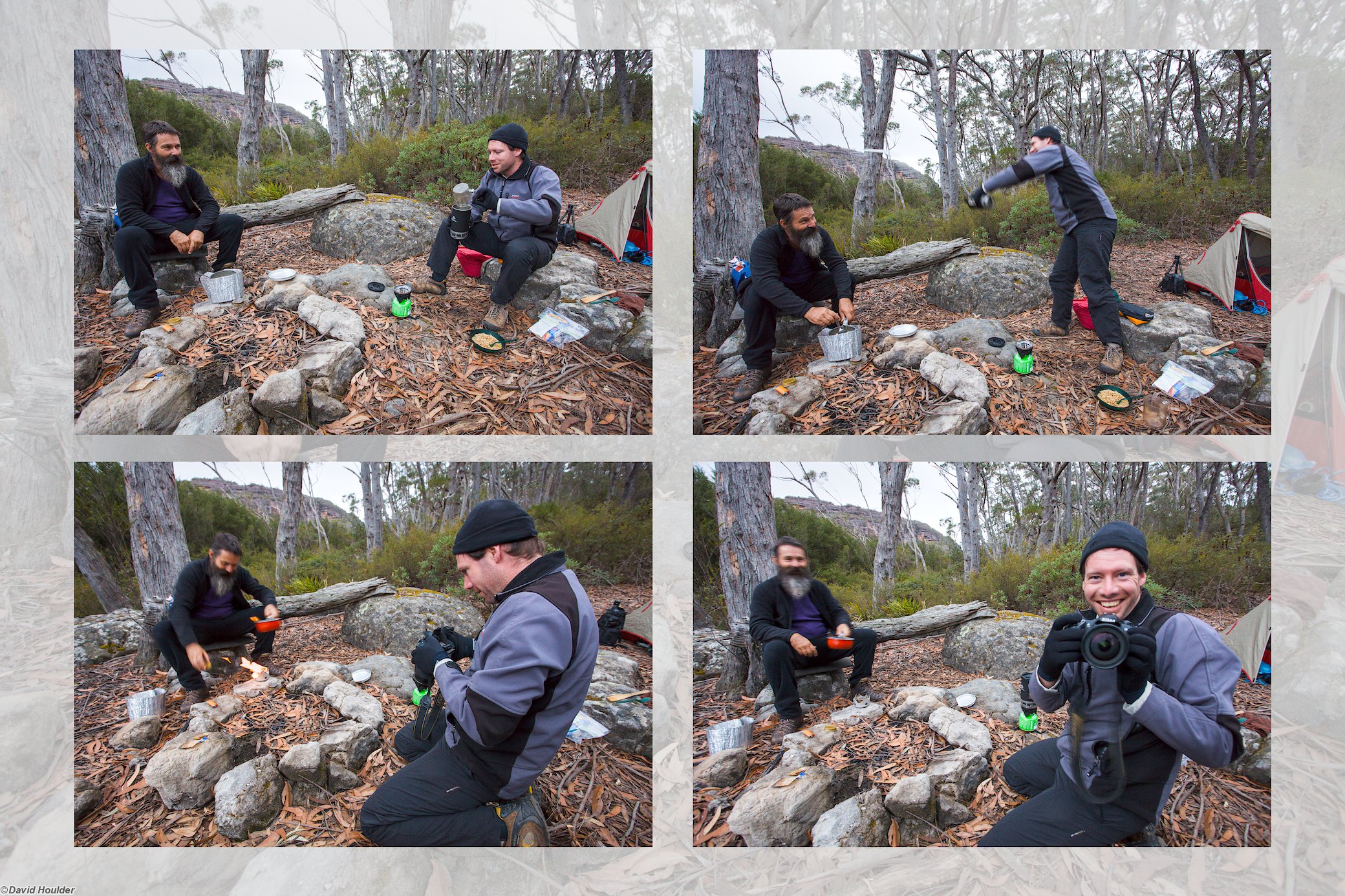 Hanging around the campsite