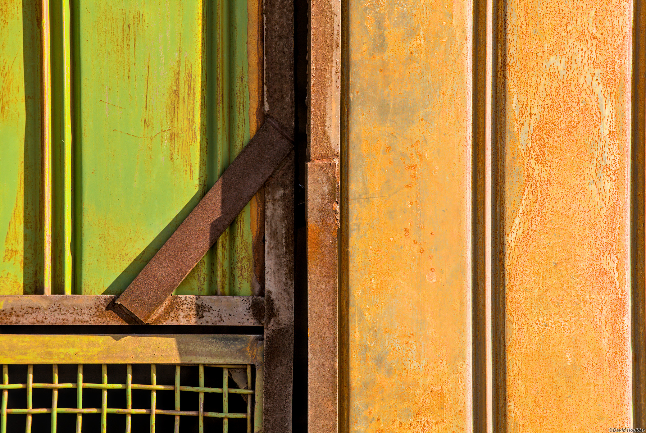 Wittenoom shed door