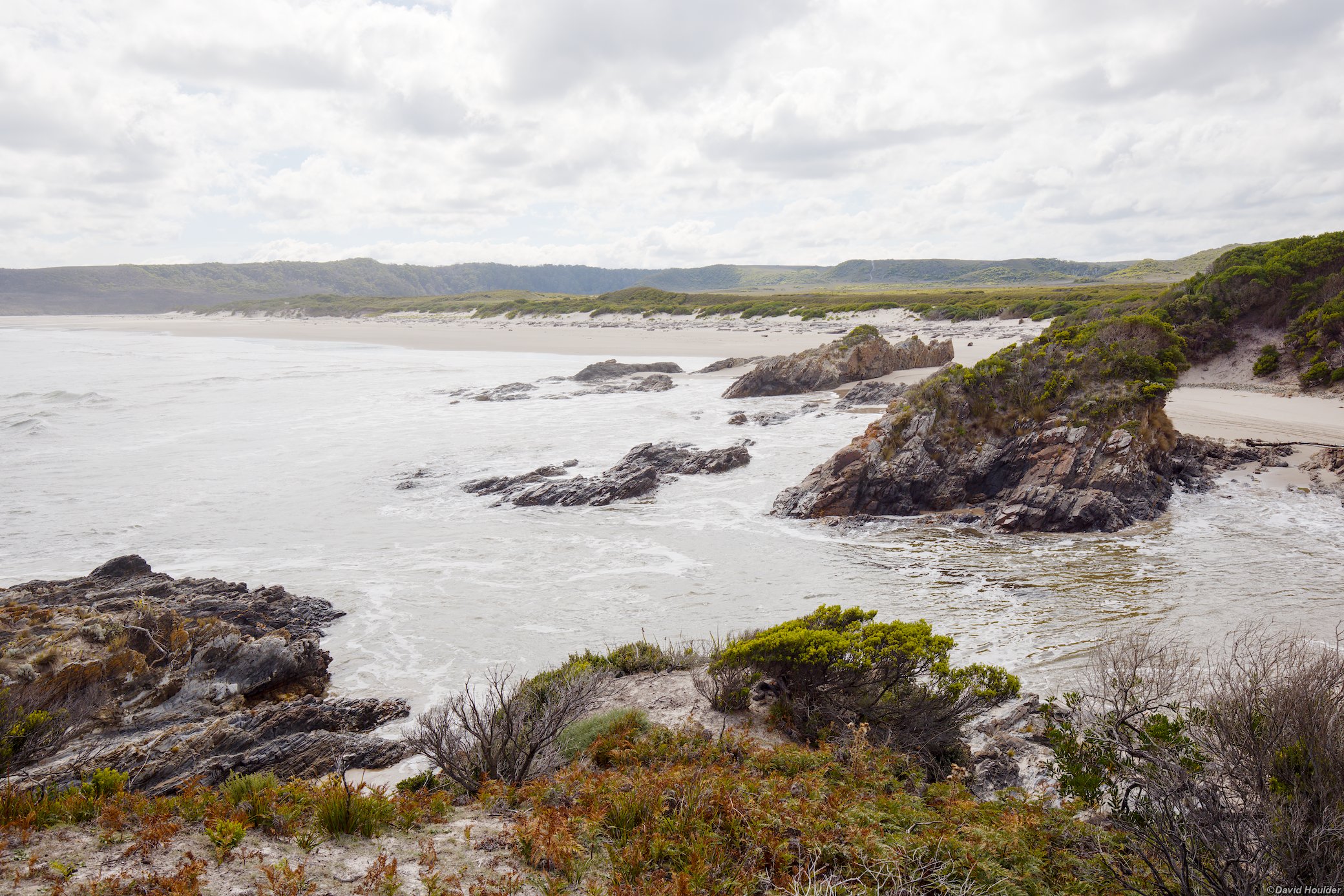 Looking back to Pieman Heads