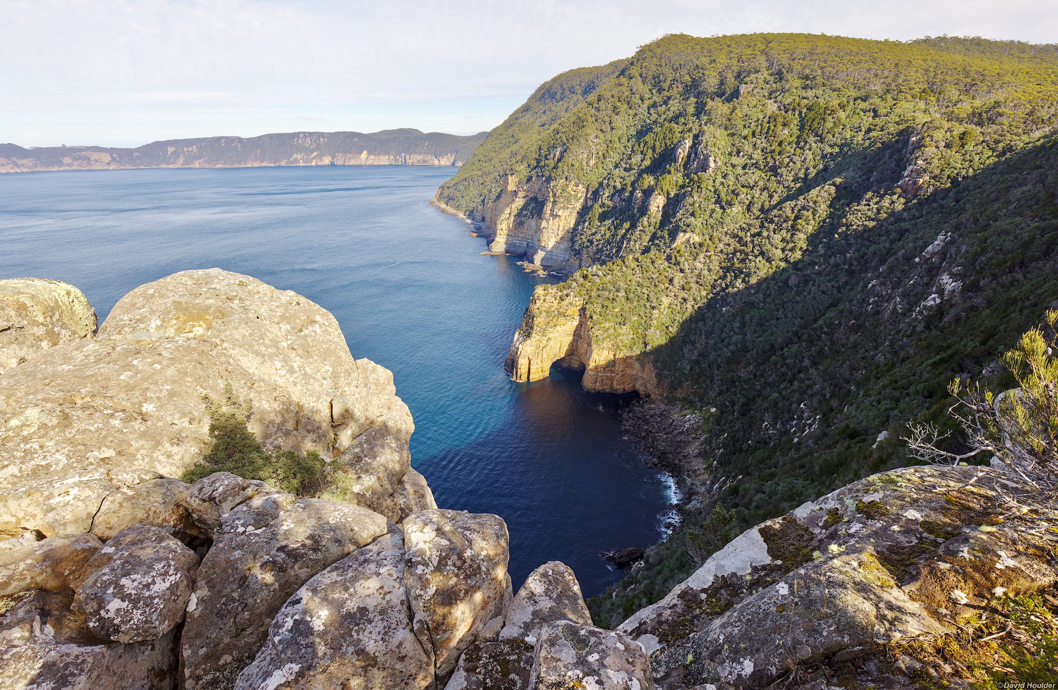 Looking back towards Cape Pillar