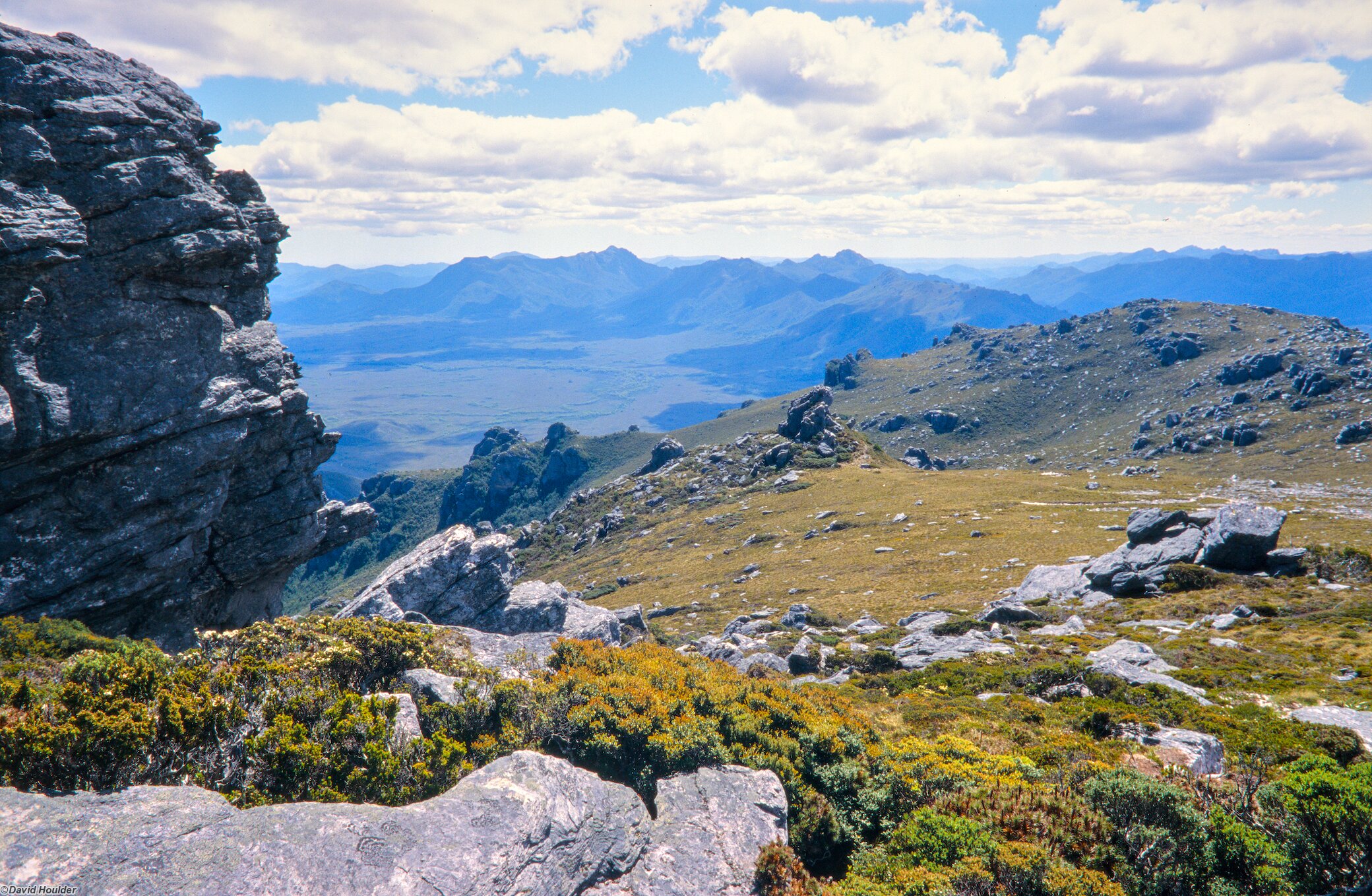 Looking north-west from the ridge