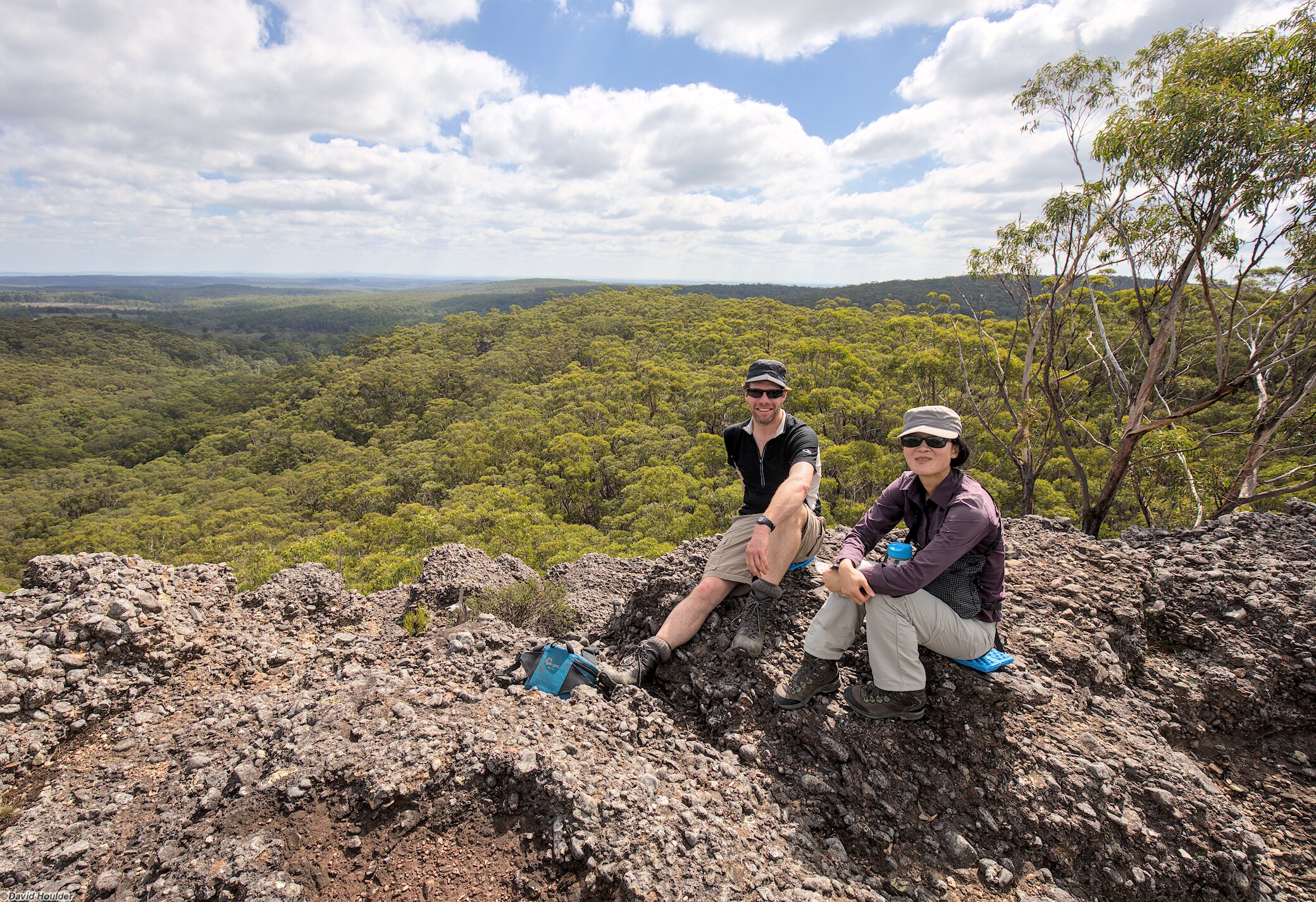 First outcrop