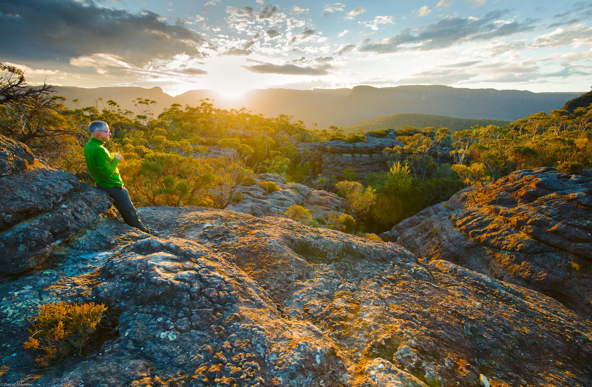 Sunset at Folly Point