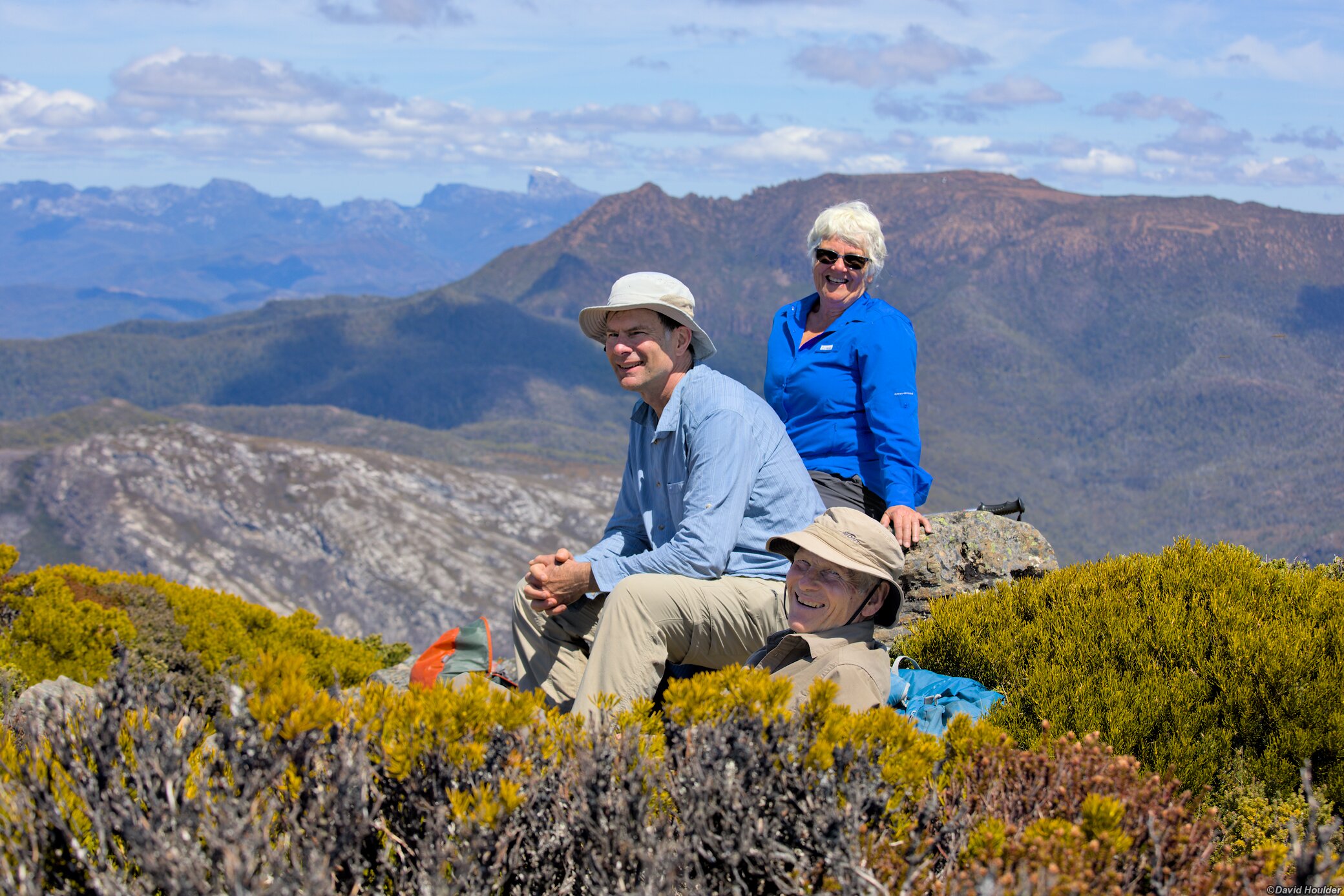 On top of Mount Rufus