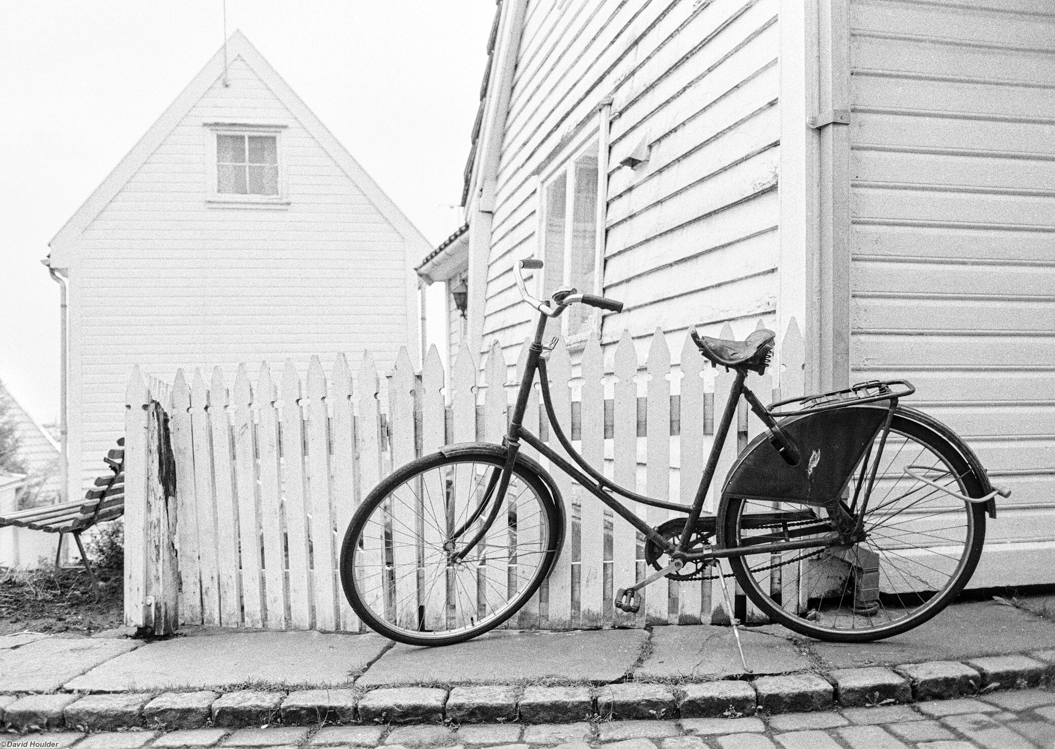 Parked bicycle Stavanger, Norway