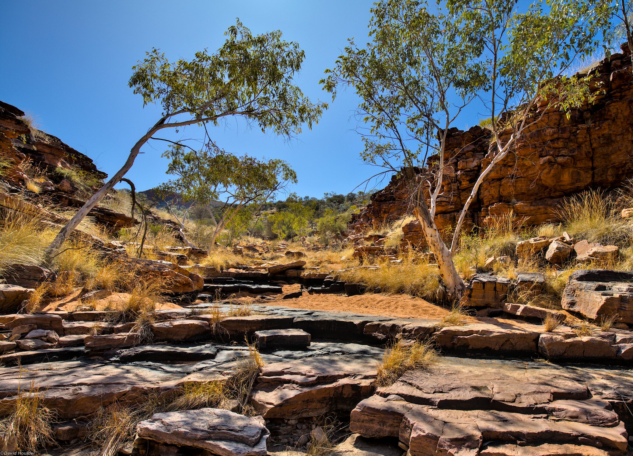 Stone steps