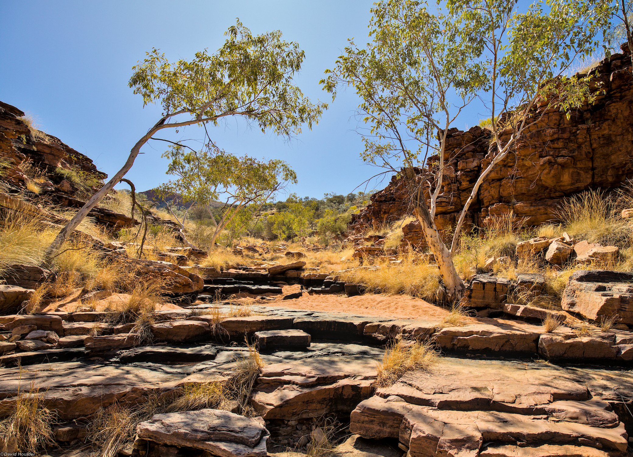 Stone steps