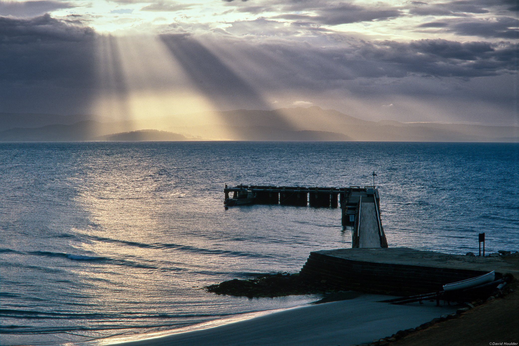Sunset from Maria Island