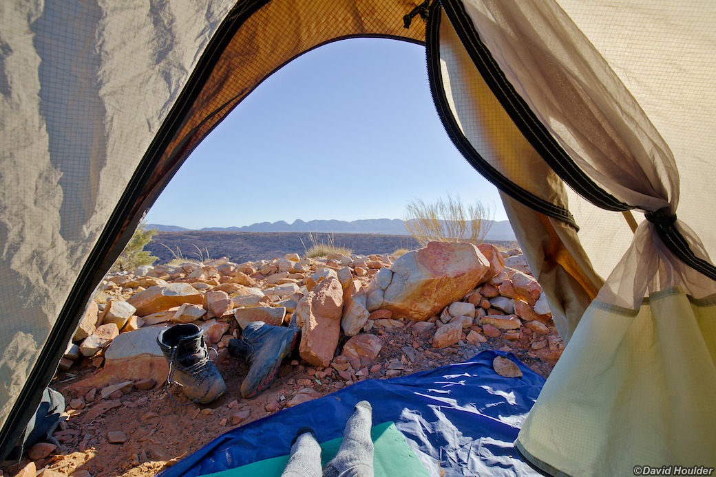 View from the tent