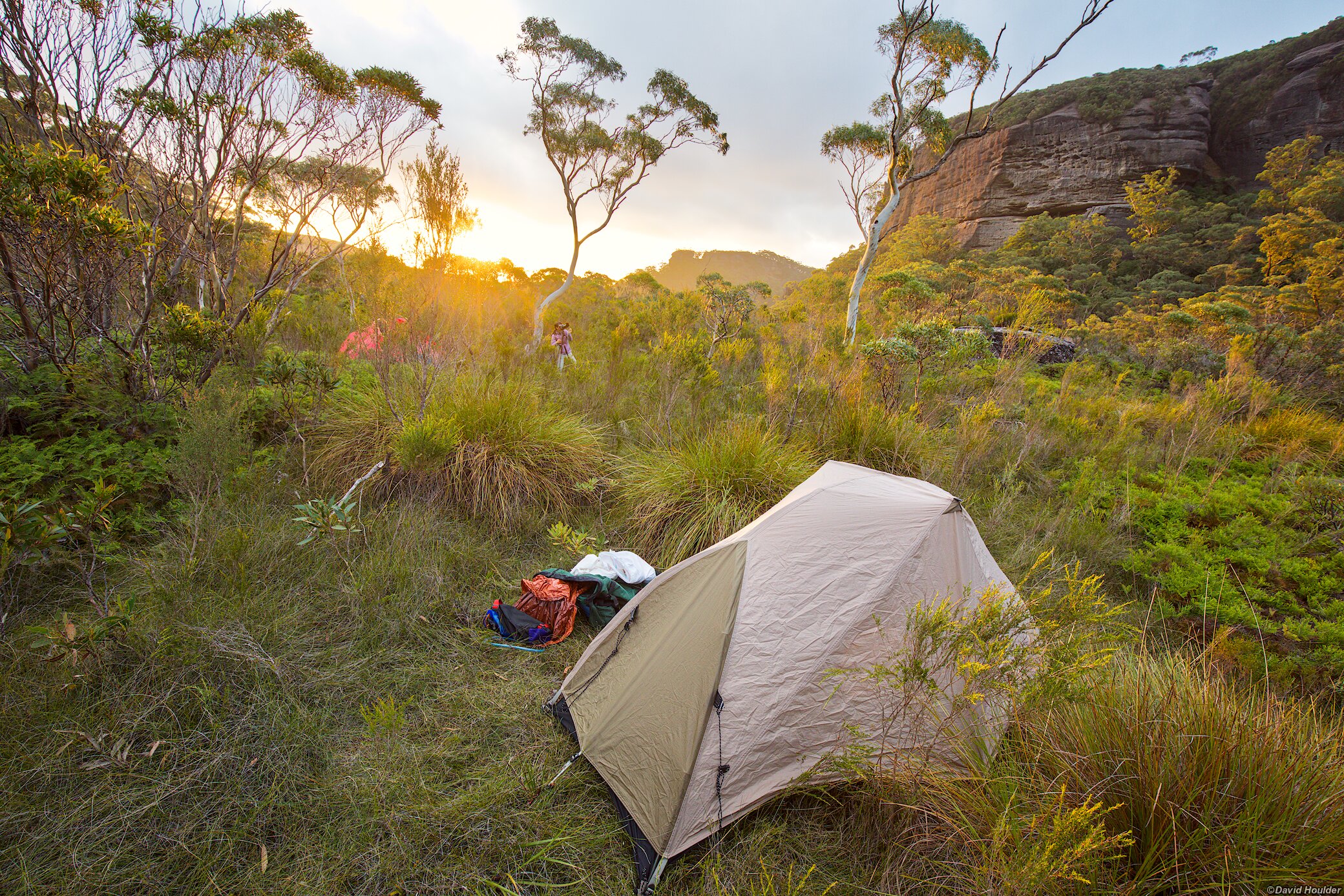 Camping at Burrumbeet brook