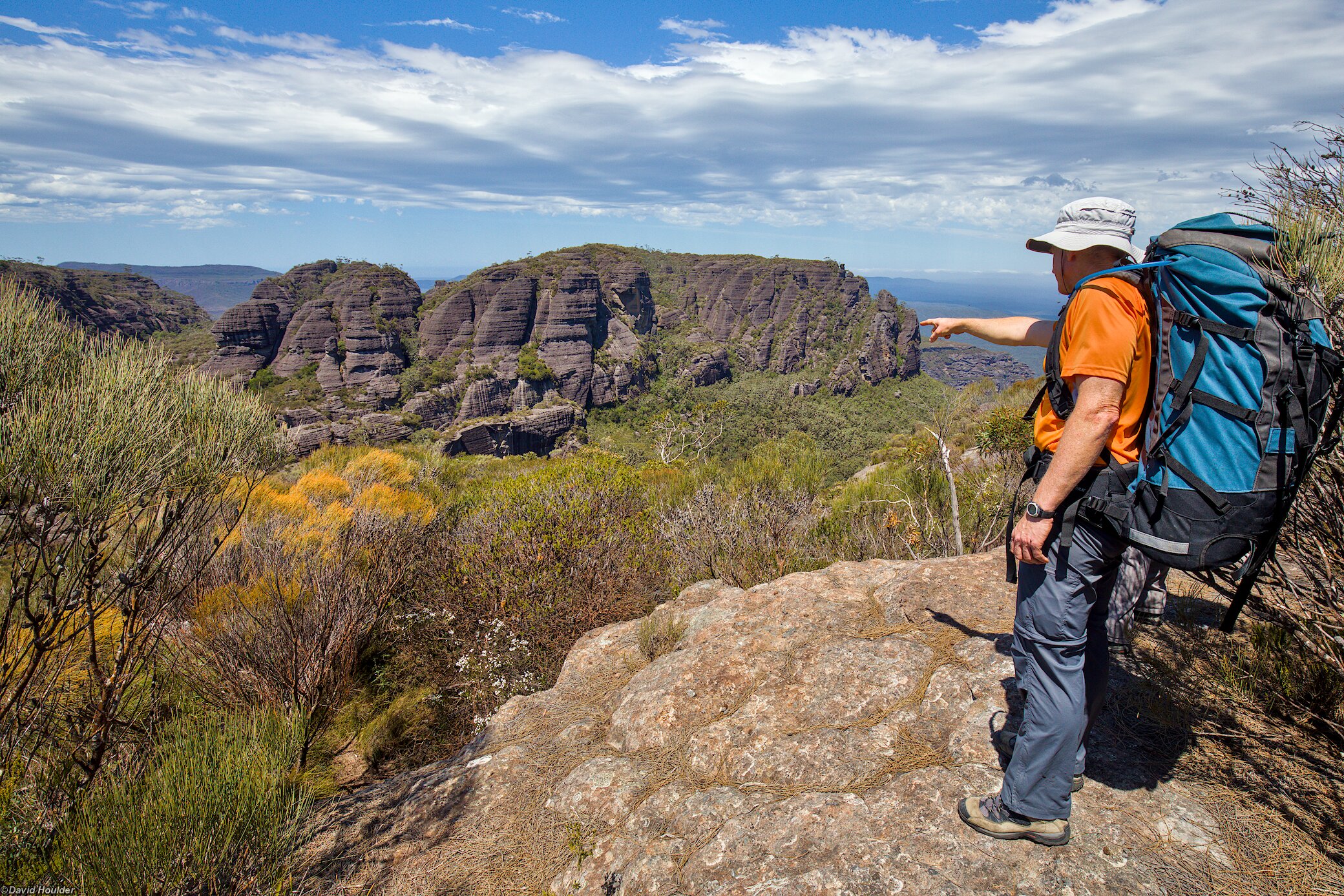 Looking into Monolith Valley